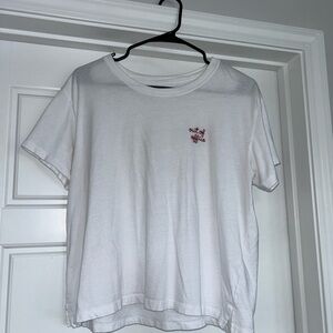 Abercrombie & Fitch White Short Sleeve Tee